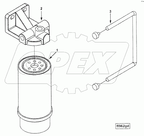 FF9398 Топливный фильтр